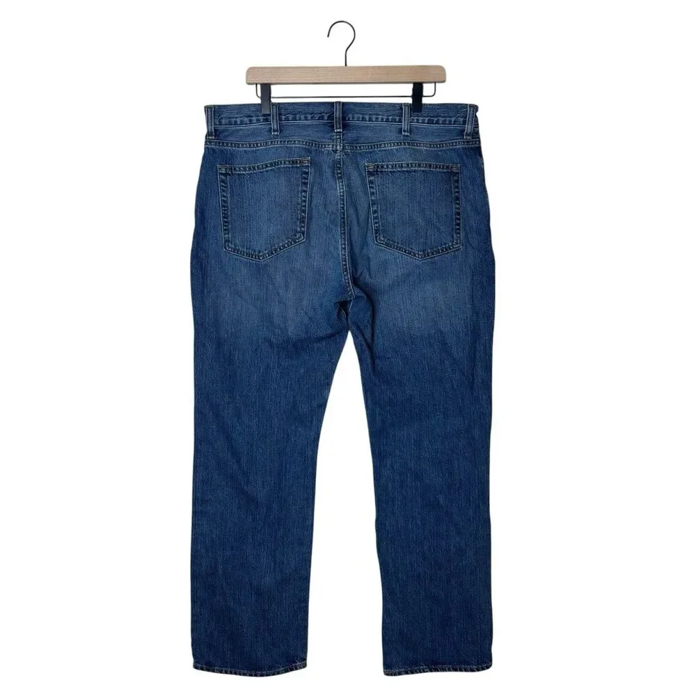 Cremieux Jeans Men's 38x30 Denim 100% Cotton 5-Pockets Straight Leg Zip Fly‎